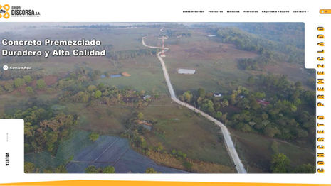 Corporate business and industrial distribution web design project by Perypeties