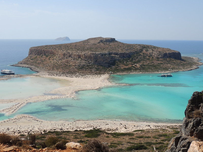 Balos Lagoon and beach