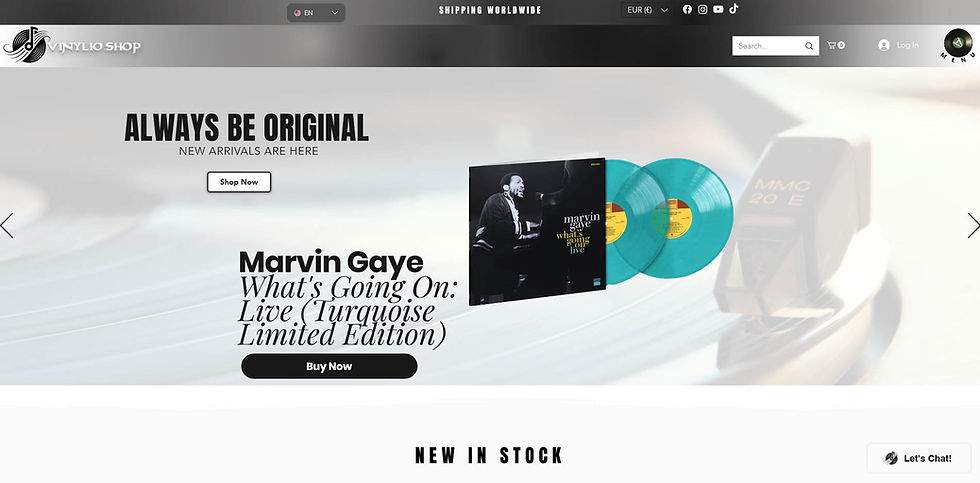 vinylio shop