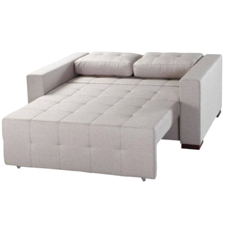 Sofá Cama Torres Reclinable 1.70m | Eucalipto Certificado CARB | Cama 1.90x1.40m