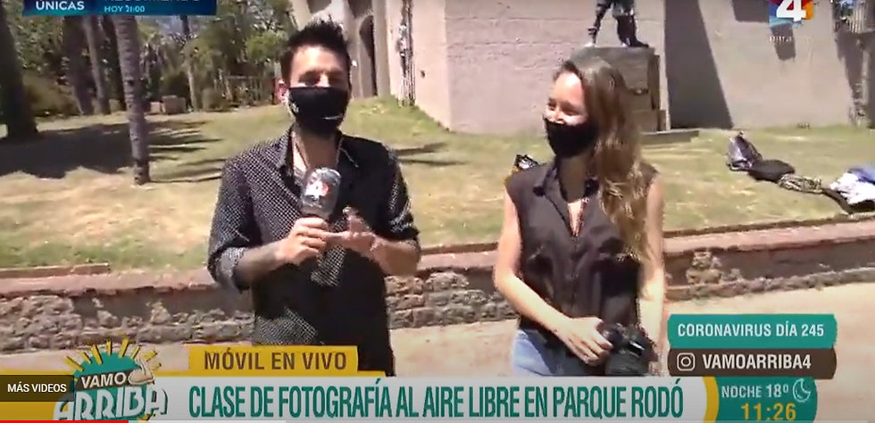 Nota hecha por Canal 4 para el Programa “Vamo Arriba”