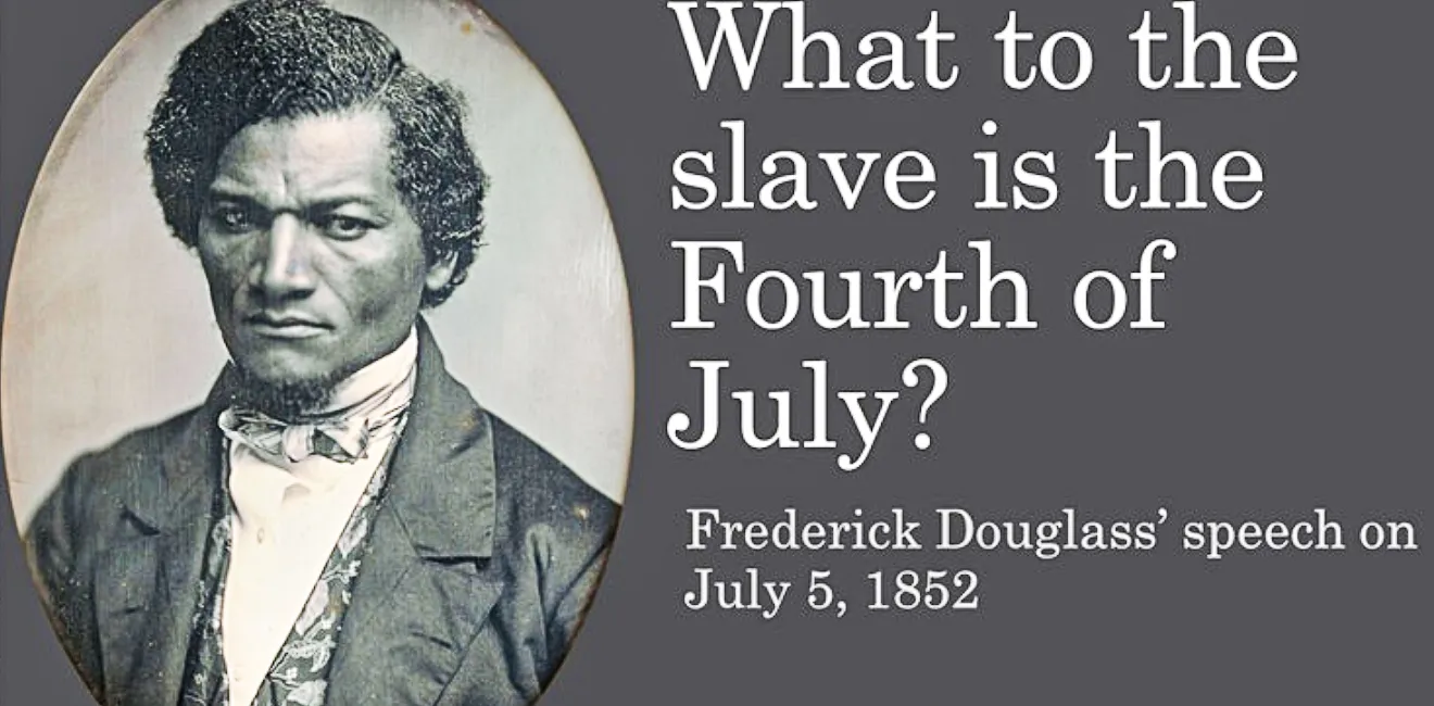 Reading of Frederick Douglass' "What to the Slave is the 4th of July"