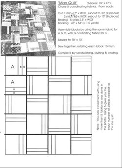 Man Quilt