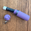 Thumbnail: Chapstick/Ear Plug Holder - purple keychain style with Earplugs
