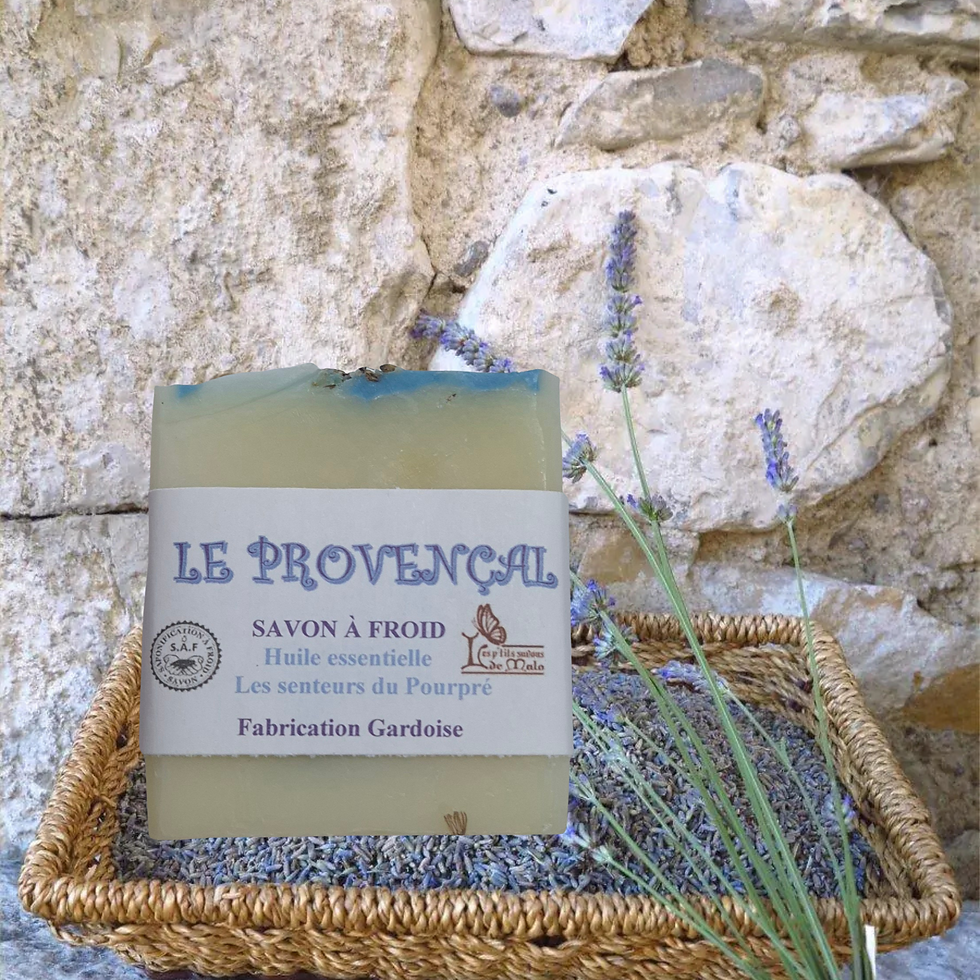 savon huile essentielle de lavandin