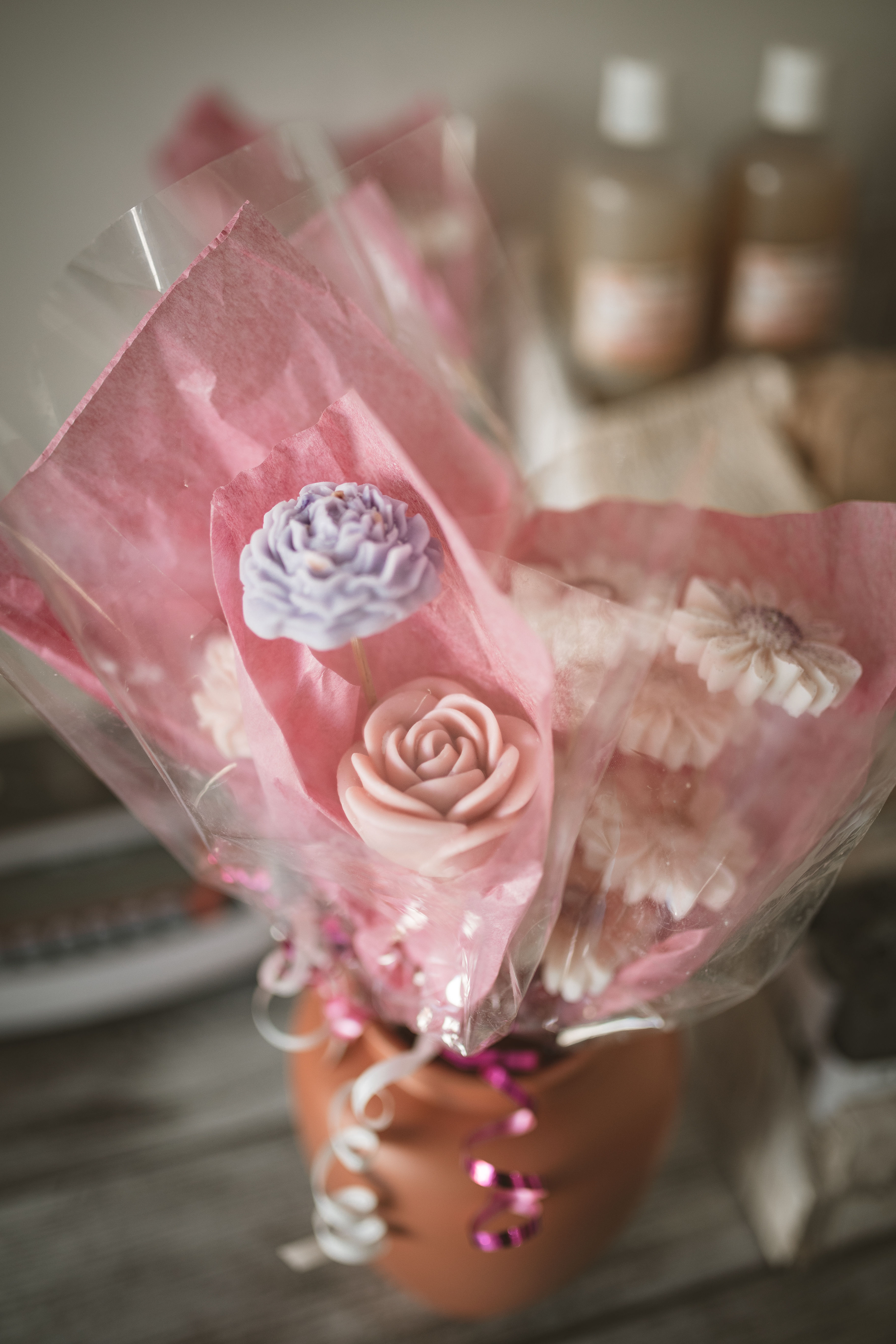 bouquet de fondants parfumés