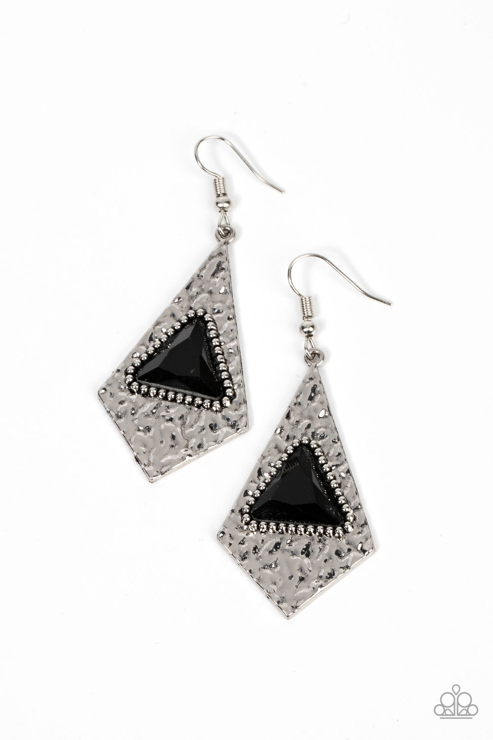 Cosmic Destination - Black Earrings
