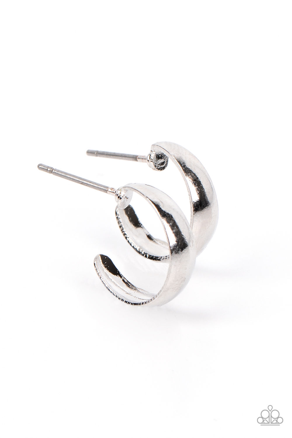 Mini Magic - Silver Hoop earrings