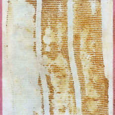 Jan Karpíšek - Towers (2016), honeybee interaction, contemporary art with propolis textures