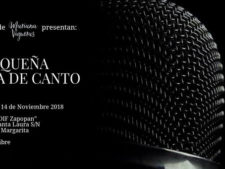 4º Pequeña Gala de Canto, Alumnos de Mariana Vigueras (2017).