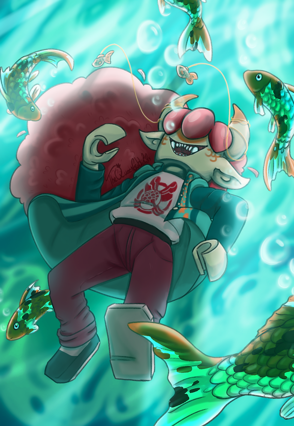 Swimming With The Fishes