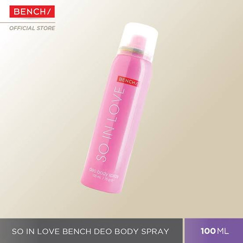 Bench So In Love Deo Body Spray 100ml | The Goddess Beauty