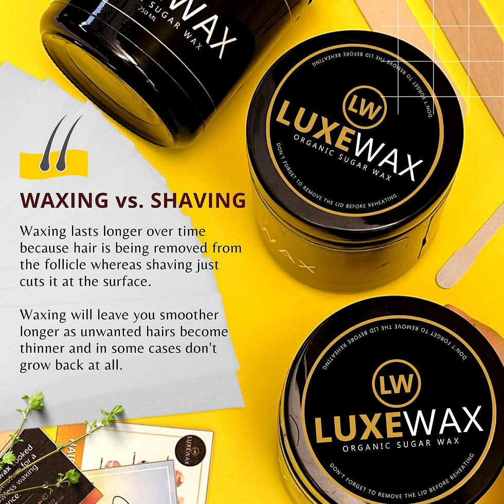 Thumbnail: Luxe wax Organic Sugar Wax | 250ml