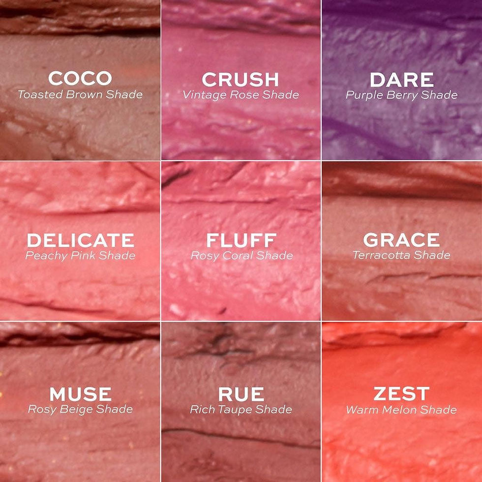 Thumbnail: Lucky Beauty Blush and Lip Cream (Fluff)