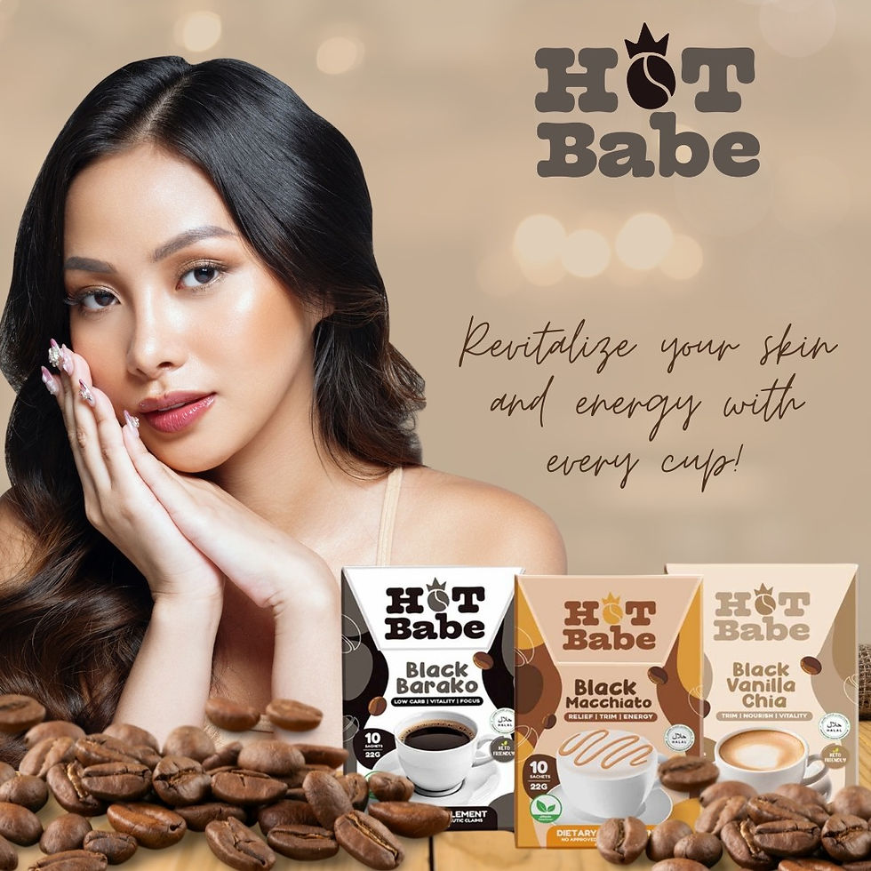 Thumbnail: Hot Babe Black Vanilla Chia |10 sachets 