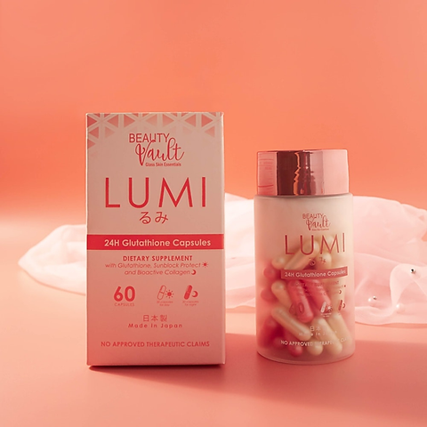 Beauty Vault Lumi Glutathione Capsules | The Goddess Beauty