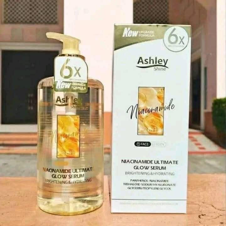 Ashley Shine NIACINAMIDE Pure Serum Face and Body Moisturizes | 520ml