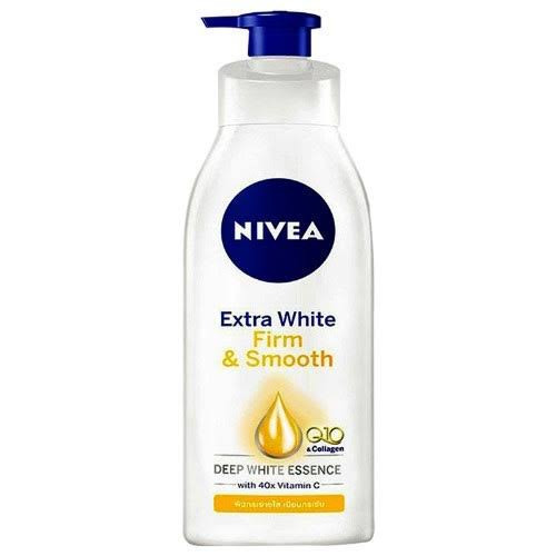 Nivea EXTRA WHITE FIRM & SMOOTH BODY LOTION 600ml The Goddess Beauty