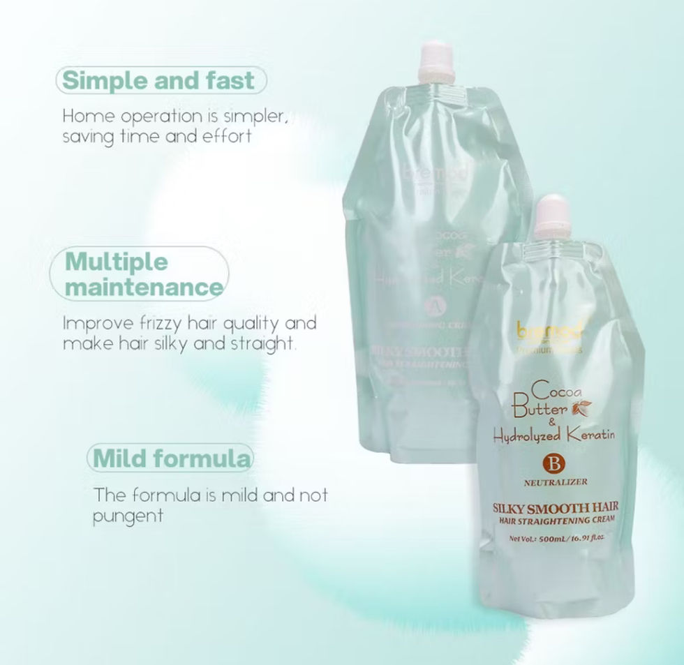 Thumbnail: Bremod Cocoa Butter & Hydrolyzed Keratin Silky Smooth| 2x500ml