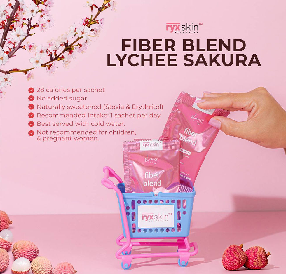 Thumbnail: Ryx Skin Fiber Blend Lychee Sakura |10s