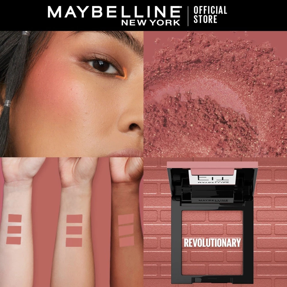 Maybelline Fit Me Blush #50 Revolutionary