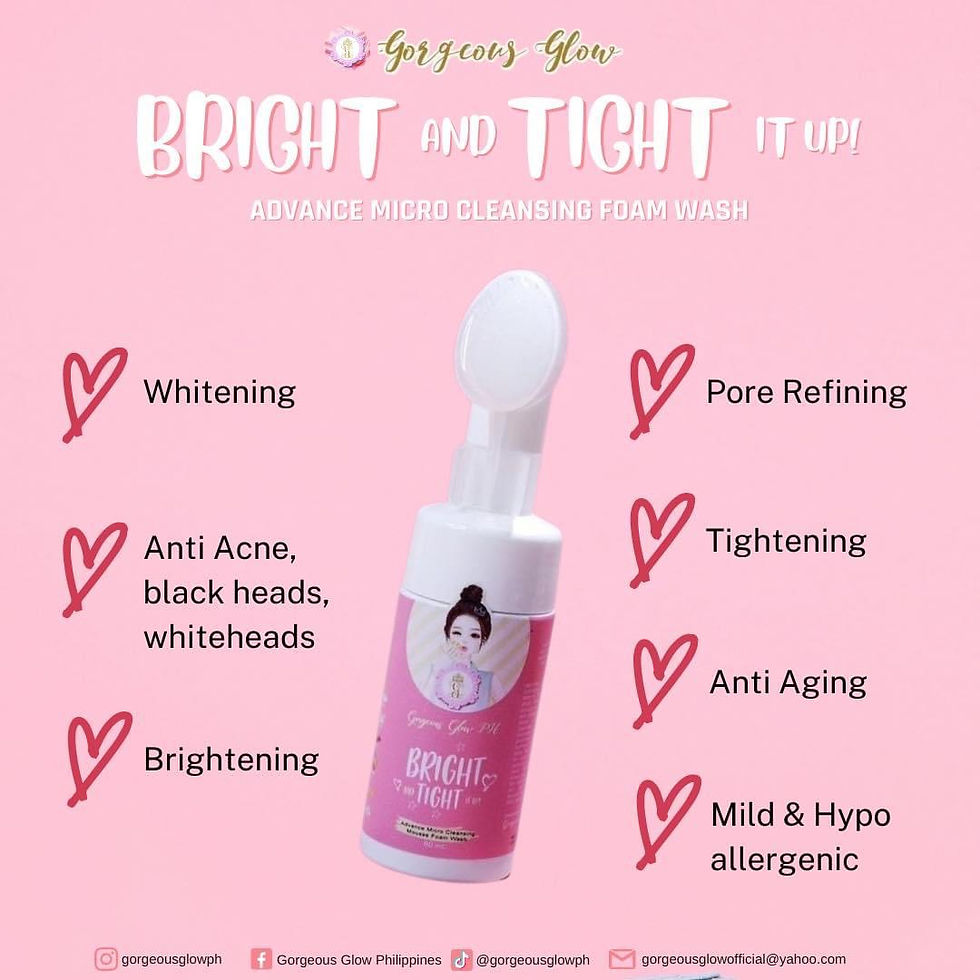 Thumbnail: Gorgeous Glow Bright and Tight It Up Foam Wash | 80ml