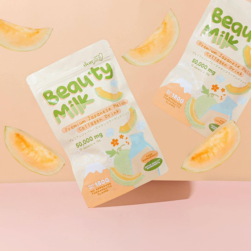 Dear Face Beauty Milk Melon Collagen Drink The Goddess Beauty