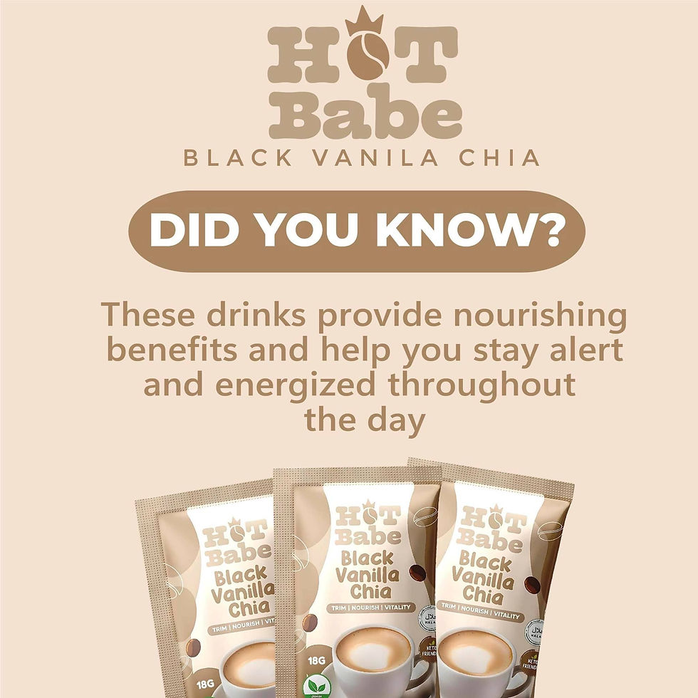 Thumbnail: Hot Babe Black Vanilla Chia |10 sachets 