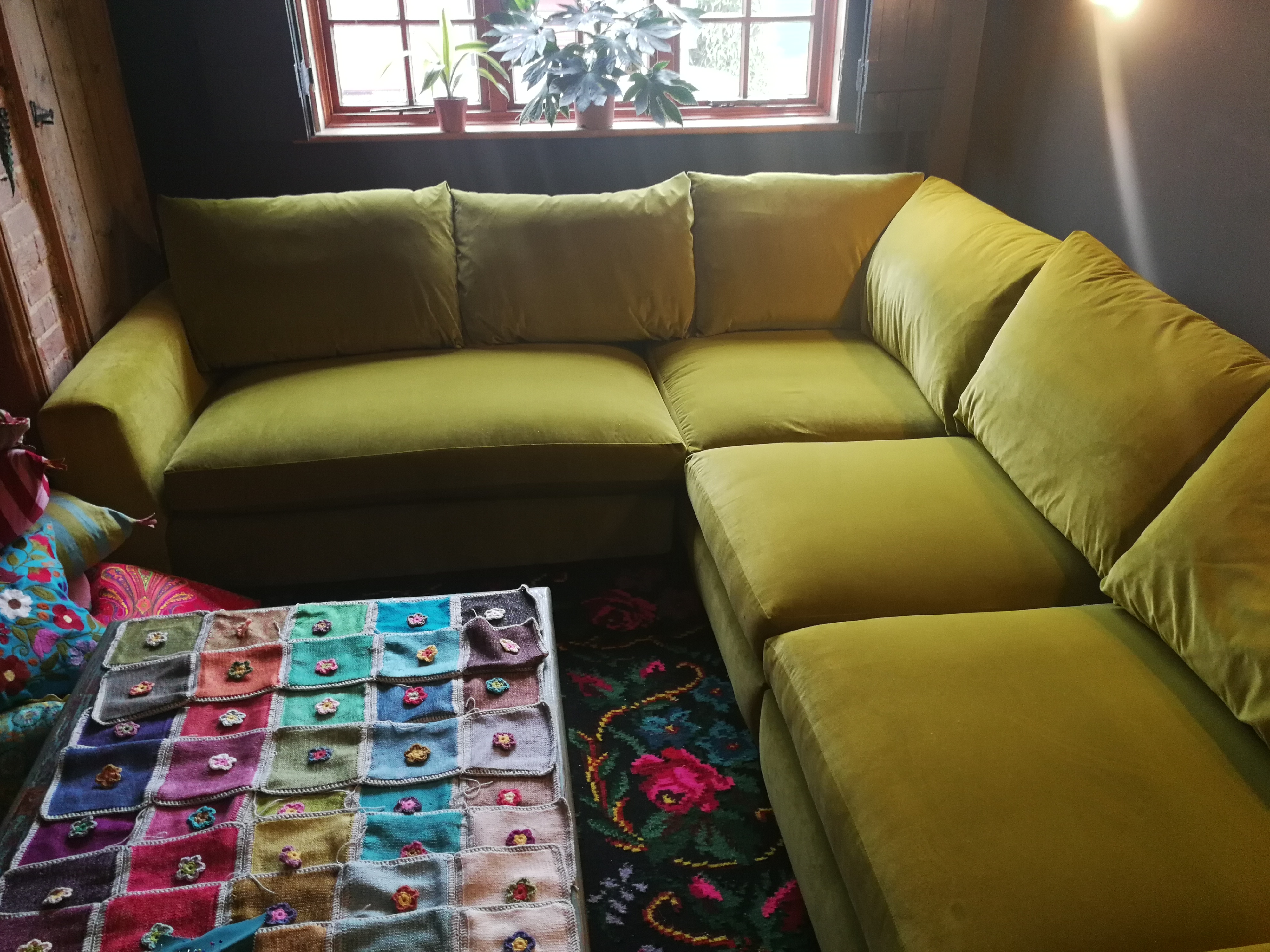 Linwood Omega Velvet Sofa