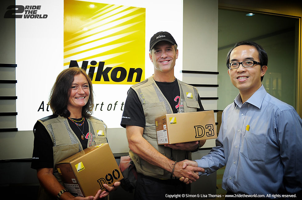 Getting Nikon on board as an official partner was a huge boost.