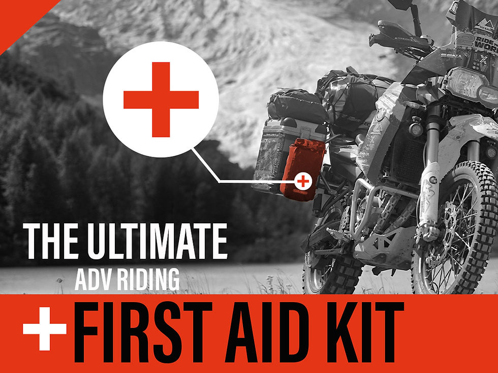 The Ultimate Guide to Packing Your First Aid Kit for Worldwide Adventure Motorcycling Trips