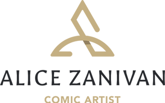 Alice Zanivan Comic Artist logo