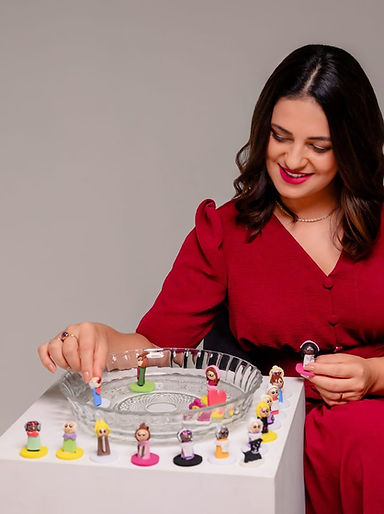 Caroline Perkoski terapeuta de mulheres realizando atendimento energético