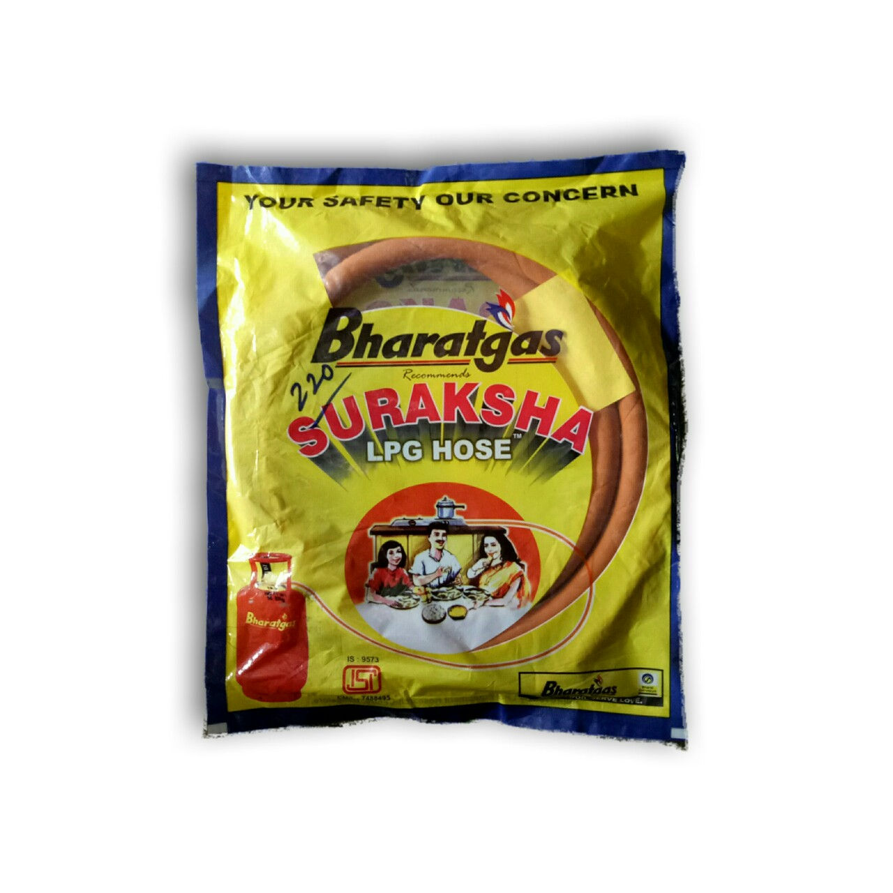 Bharatgas hose pipe 1.5 m