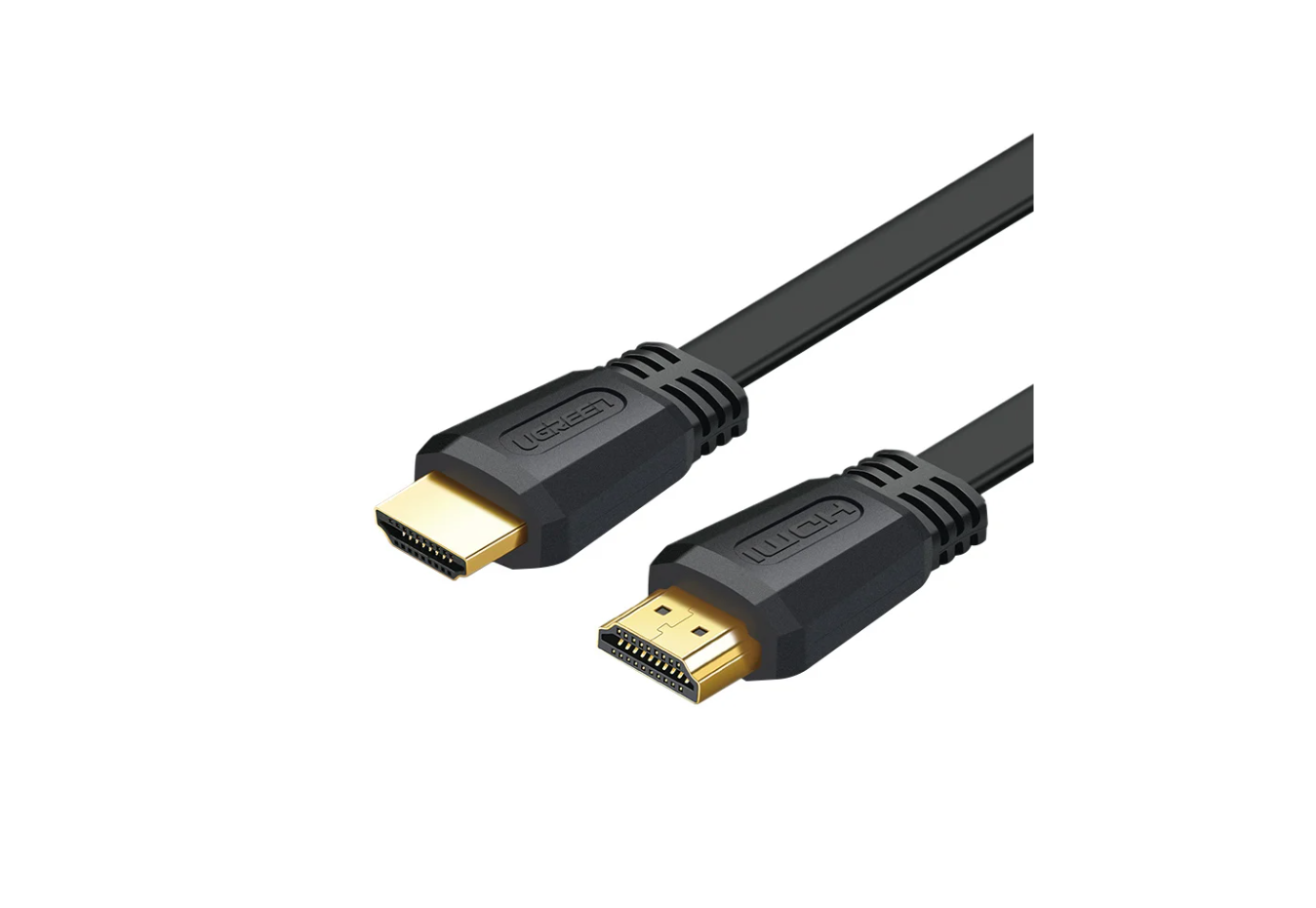 สายเชื่อมต่อ UGREEN HDMI V2.0 Flat Cable with Ethernet Support 4K Gold Plated 1.
