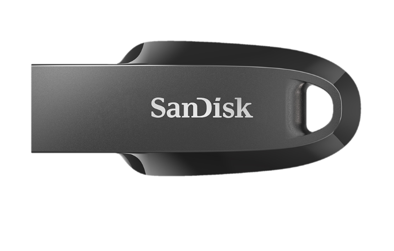 แฟลชไดร์ฟ SanDisk USB Drive Ultra Curve 3.2 32GB Black (SDCZ550-032G-G46) (EV)