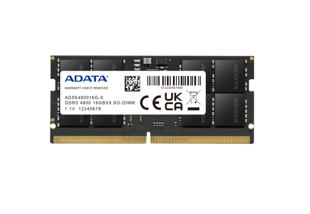 แรมโน้ตบุ๊ค ADATA Ram Notebook DDR5 16GB/4800MHz.CL40 (SO-DIMM)