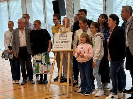 Inauguration du gymnase Anne Barnéoud
