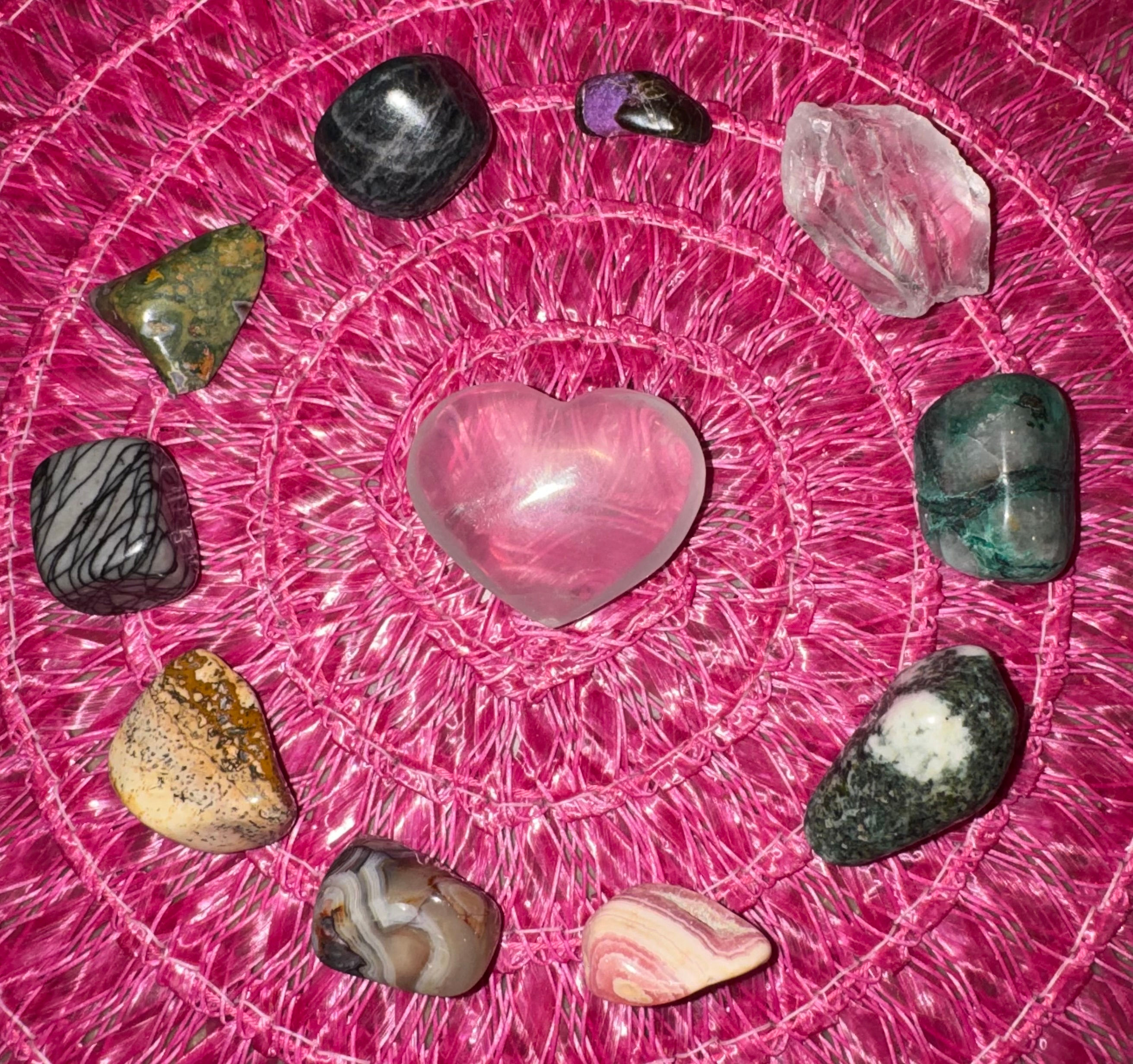 Mini but Mighty Chakra Balancing Crystal Set #1