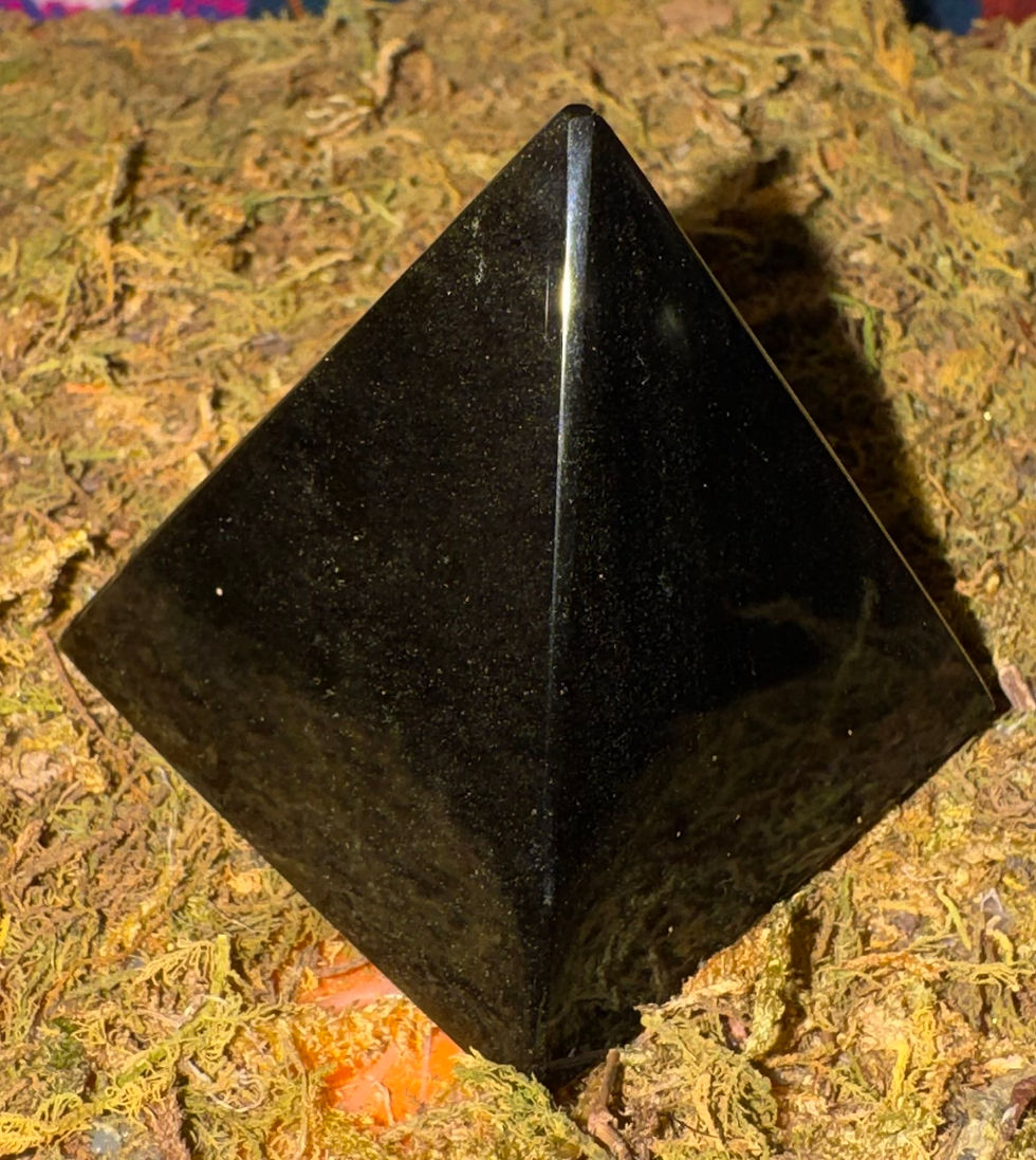 Thumbnail: GOLDEN SHEEN OBSIDIAN PYRAMID