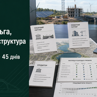 ППП в Україні поступово переходить із “юридичної ідеї” у практичну рамку для фінансування проєктів відновлення.