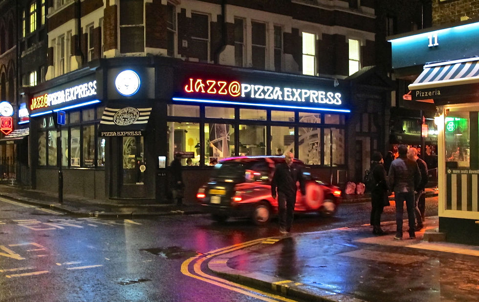 Live Jazz every night in Dean St.