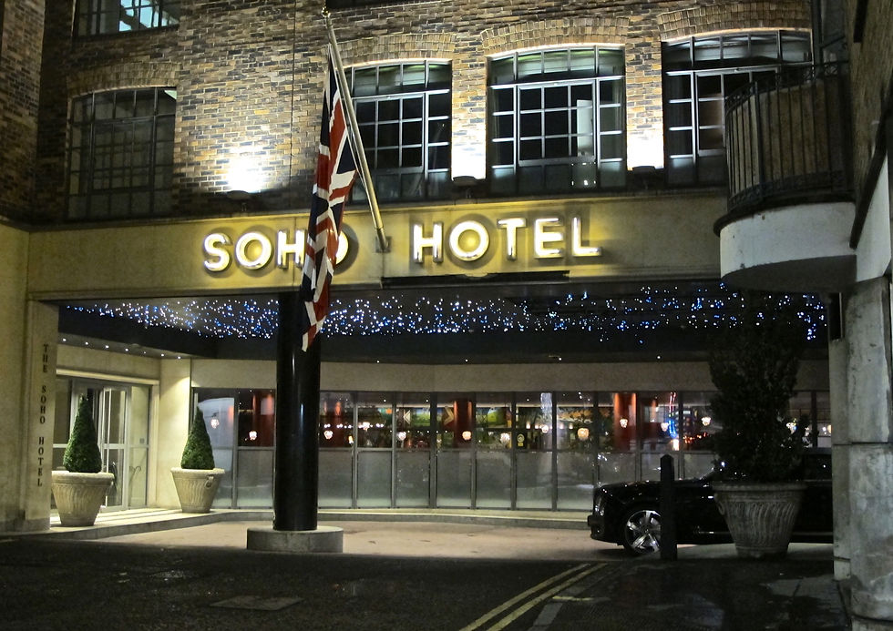Soho Hotel, Dean St.