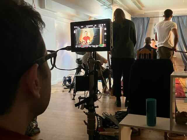 filming underway