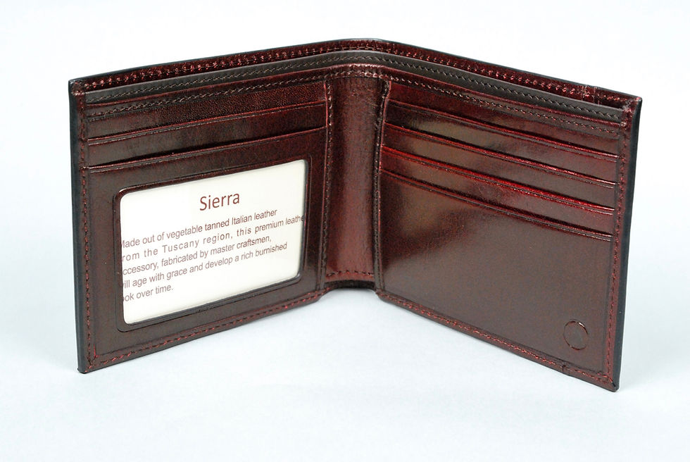 Thumbnail: Capitol Billfold with I.D. & Leather Lining