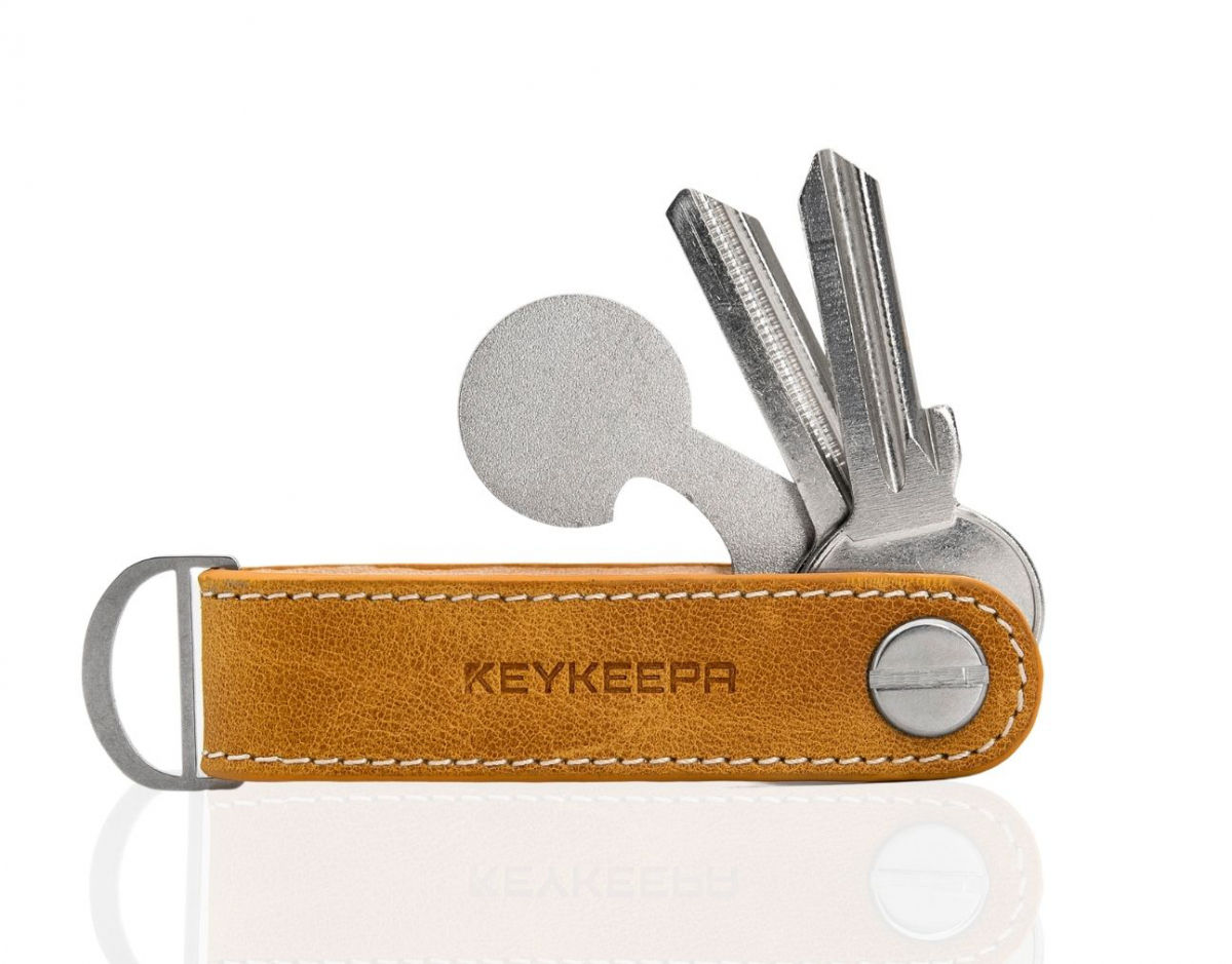 KEYKEEPA Loop Key Fob Organizer - Squash Yellow