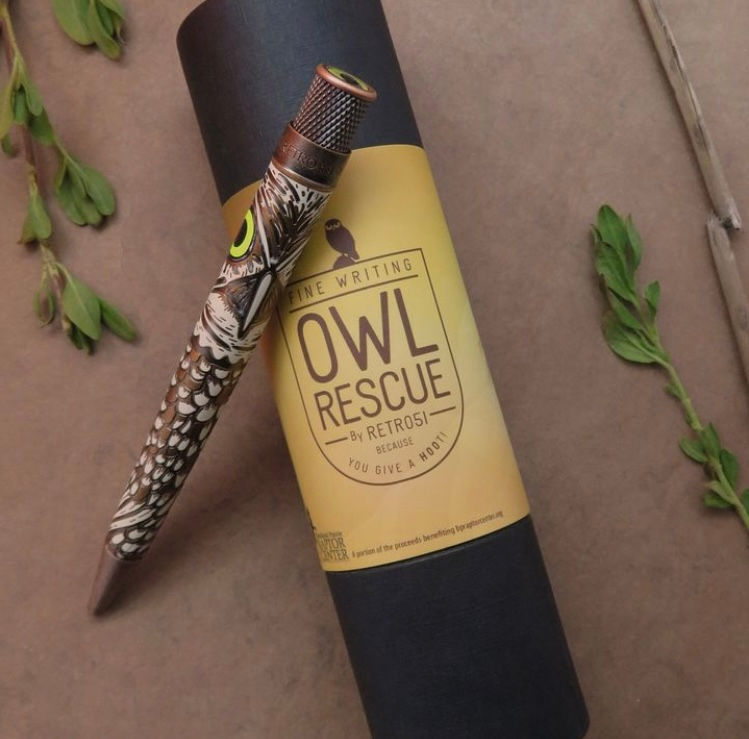 Thumbnail: Retro 1951 Tornado Rescue - Owl Rescue Ballpoint