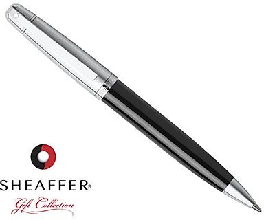 Sheaffer 500 Black/Chrome Ballpoint Pen | Appointments