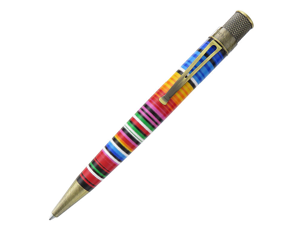 Thumbnail: Retro 1951 Vintage Metalsmith - Poncho Rollerball