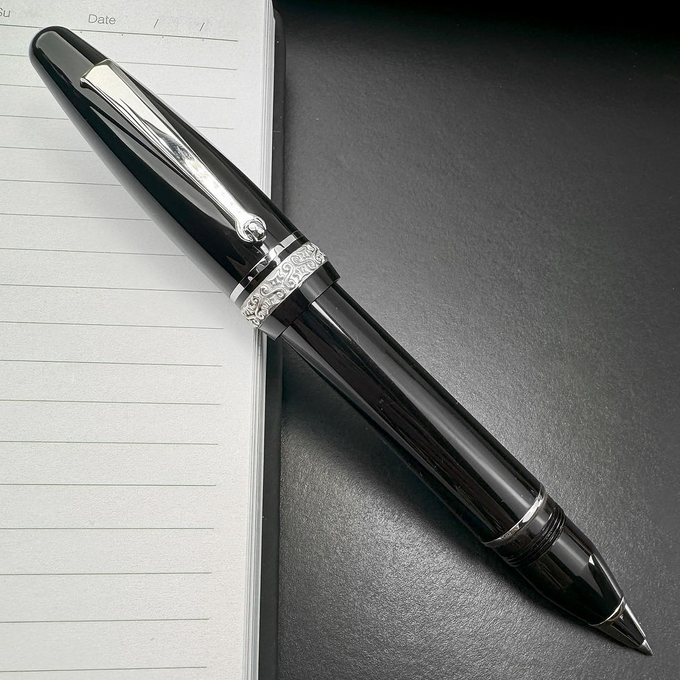 Maiora Ultra Ogiva Golden Age 2.0 Nera/Palladium Rollerball